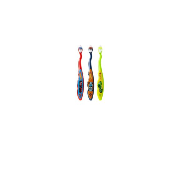 Brush Buddies Hot Wheels Toothbrush for Kids, Toddler Toothbrushes - Picture 3 of 3